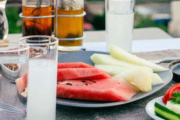 Kavun Karpuz Tabağı/Watermelons and Melons